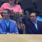 Miquel Iceta, Pedro Sánchez, Begoña Gómez y José Manuel Albares