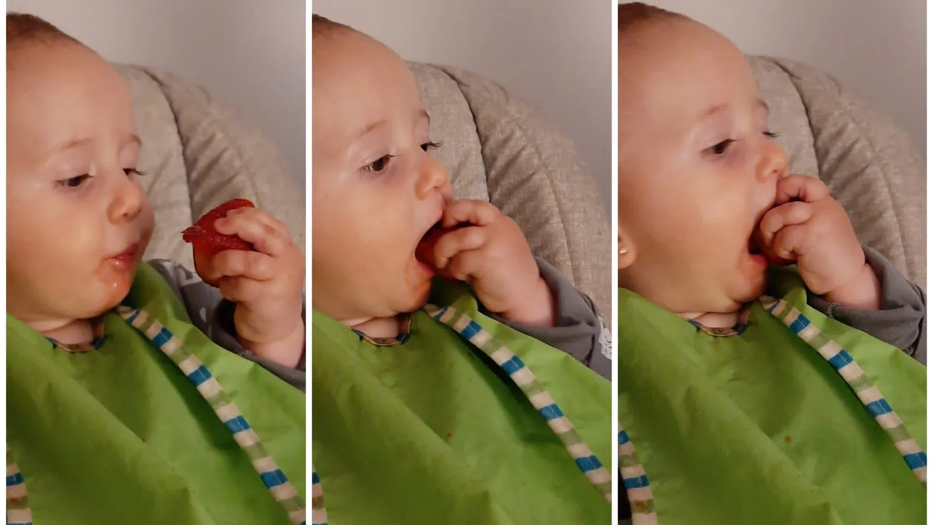 Dejarle comer a los bebés con sus manos contribuye a su desarrollo motriz