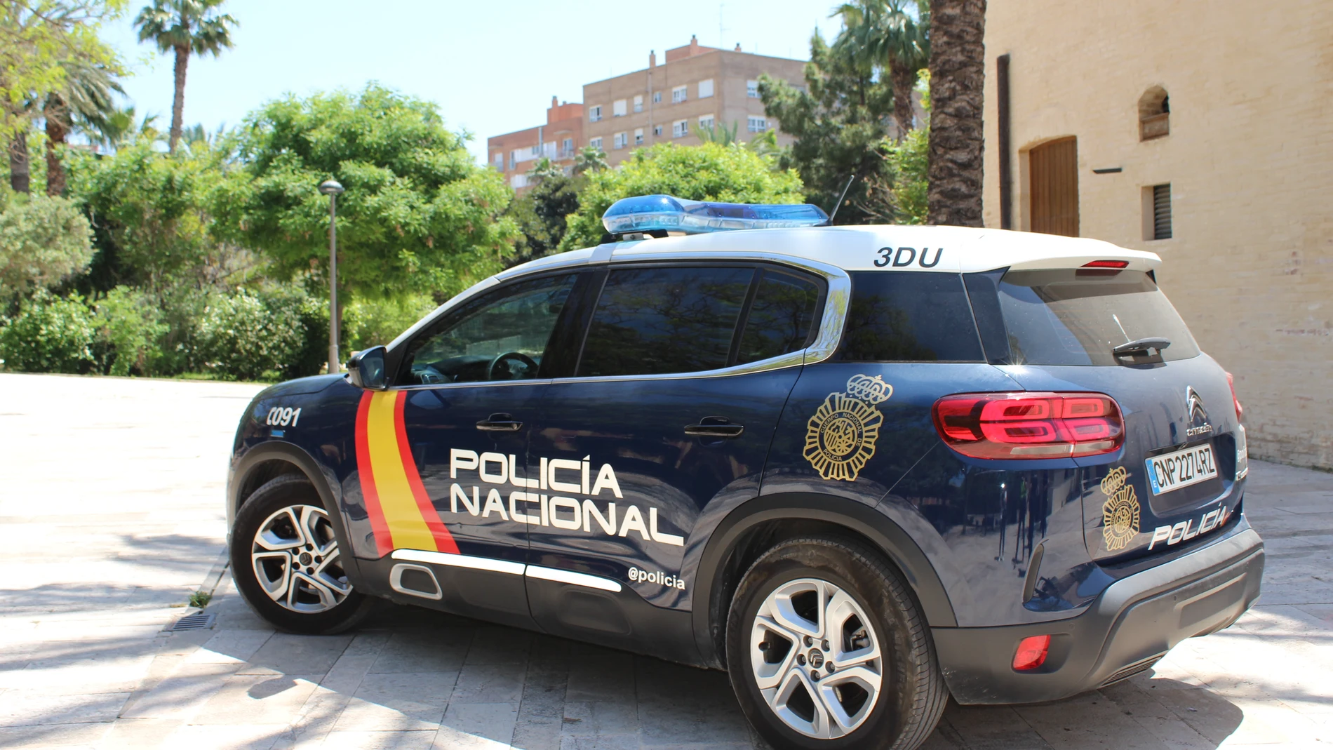 Coche de la Policía Nacional