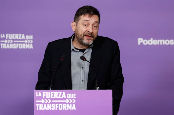 El diputado de Unidas Podemos Rafa Mayoral ofrece su valoración del discurso navideño del rey Felipe VI