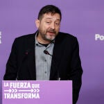 El diputado de Unidas Podemos Rafa Mayoral ofrece su valoración del discurso navideño del rey Felipe VI