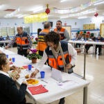 Cena solidaria de nochebuena de la agrupación de Protección Civil de Zamora