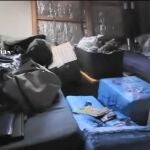 Interior del velero interceptado en la Bahía de Cádiz con droga