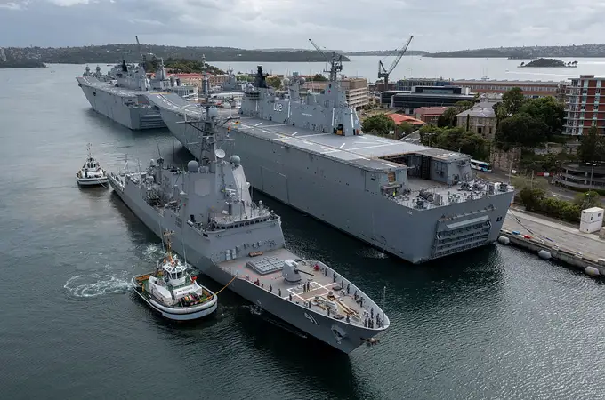 El “legado hispánico” naval en la Royal Australian Navy: tres buques de guerra “españoles” para defender las antípodas
