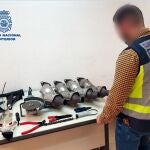 Intervención de la Policía Nacional
