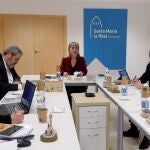 Reunión del patronato de la Fundación Santa María La Real