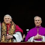 Benedicto en San Pedro del Vaticano