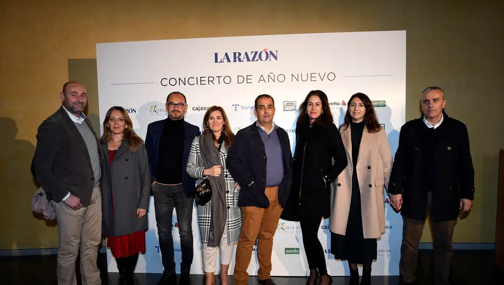 Pedro Enrique González, María Ruiz, José Calero, Pepa González, Pedro López, Mónica Ríos, Nieves Gutiérrez y Pedro Ruiz