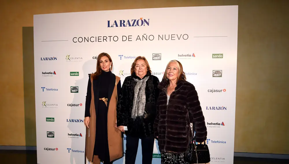 Carmen Sánchez, Lola Pérez y Carmen Martínez