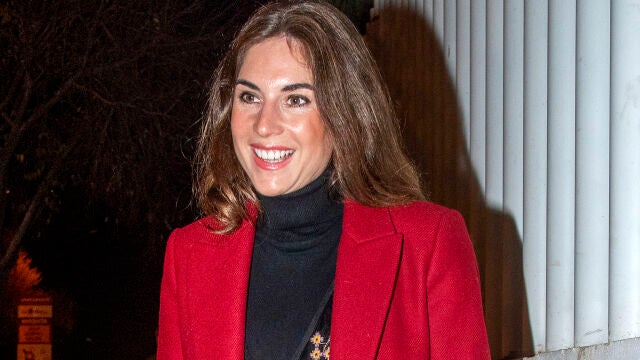 Lourdes Montes con vestido de Zara.