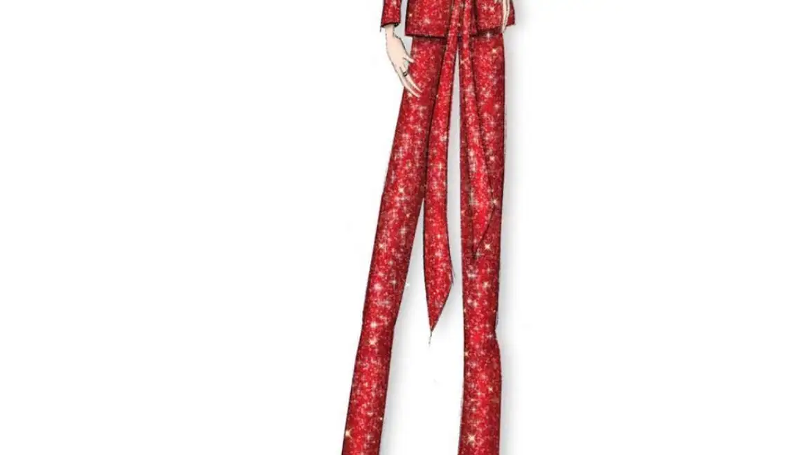 El traje de Anne Igartiburu para dar las campanadas.