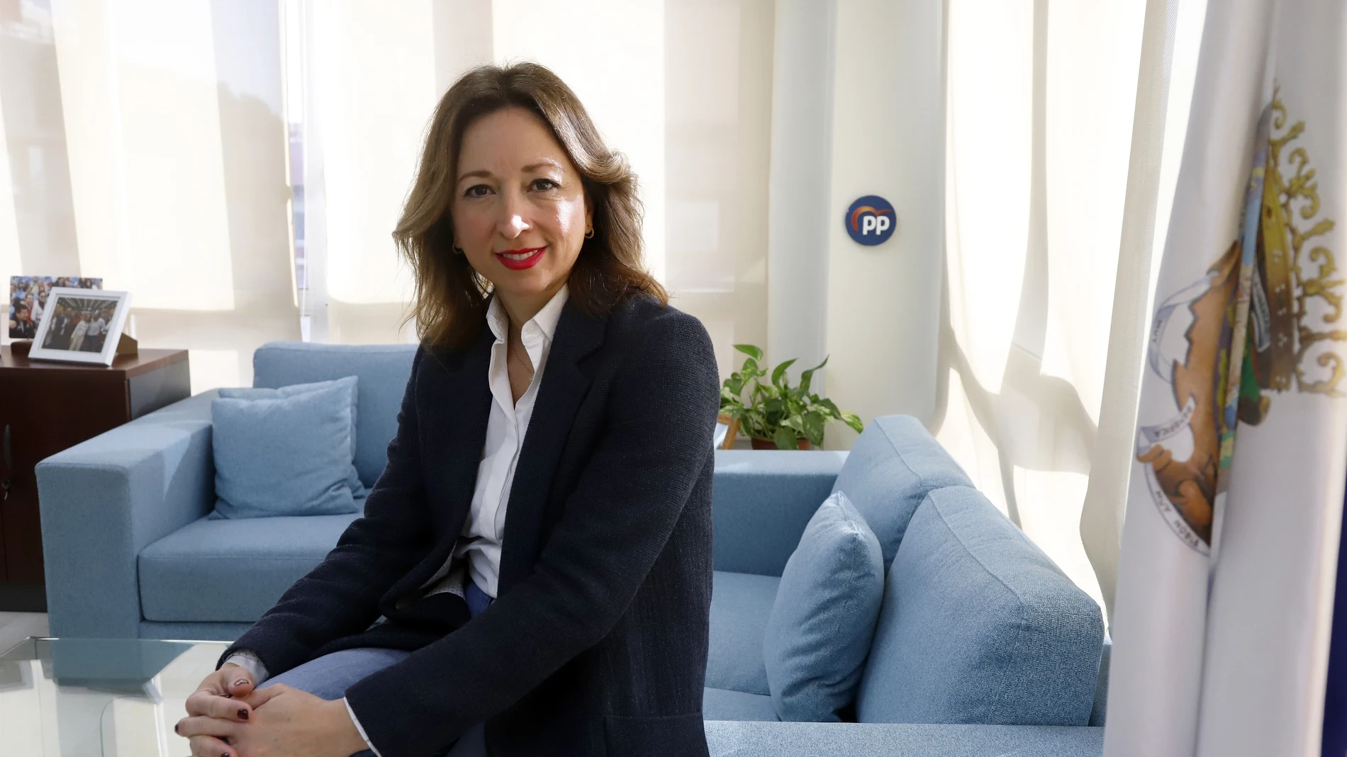 Patricia Navarro., presidenta del PP Málaga. EUROPA PRESS/ALEX ZEA