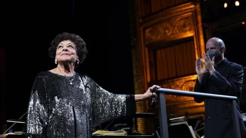 Lucero Tena en el Teatro de la Zarzuela desplegando todo su virtuosismo con las castañuelas