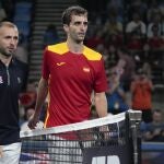 Albert Ramos no pudo con Daniel Evans