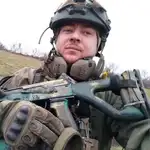 El soldado ucraniano Anatoliy