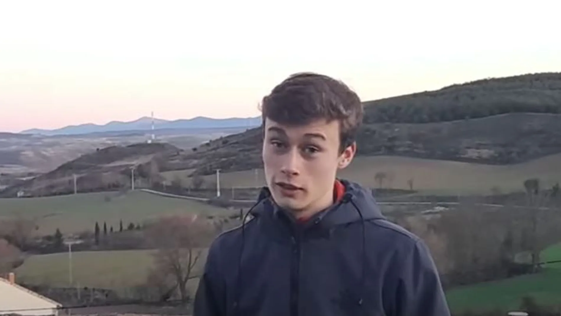Jorge Rey, el joven de 16 años que predice el tiempo con las cabañuelas