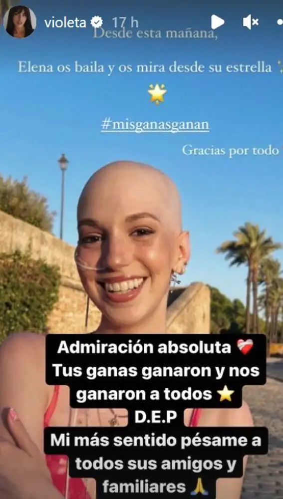 Post de Violeta Mangriñan
