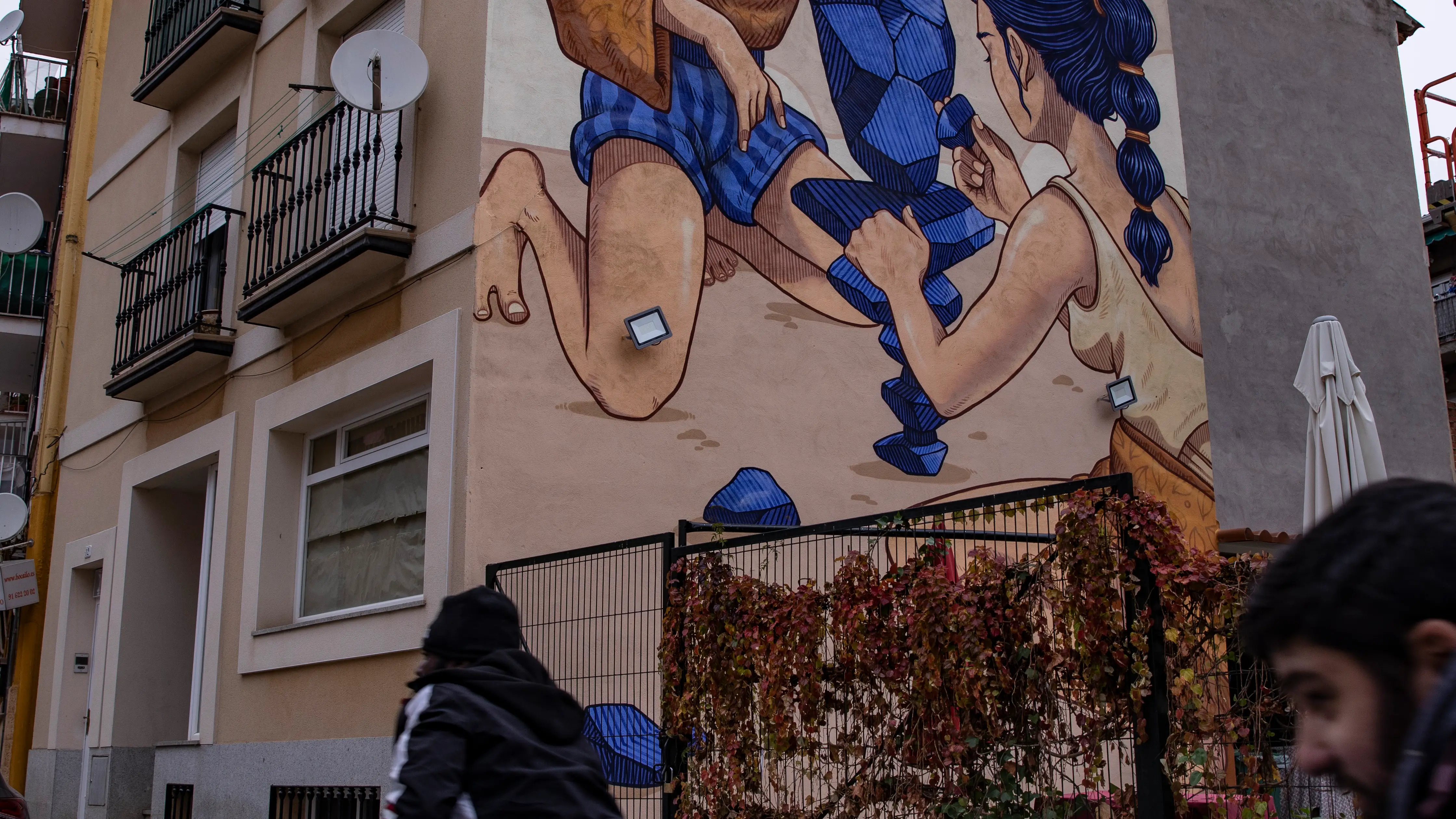 Murales urbanos en San Agustín de Guadalix