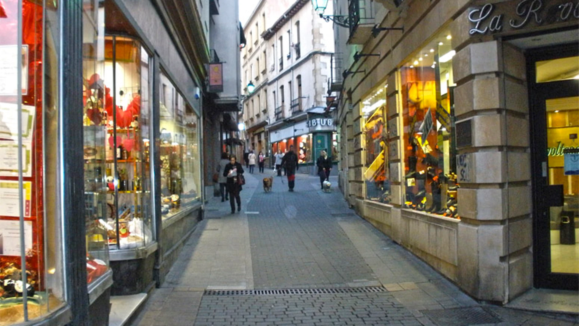 Calle comercial de León