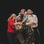 Eva Blanco, Begoña Crespo, Julio C. García, Antonio y Carlos Sarrió
