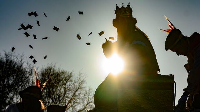 El Rey Melchor en la cabalgata de los Reyes Magos de Sevilla