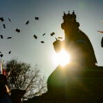 El Rey Melchor en la cabalgata de los Reyes Magos de Sevilla