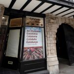 Entrada de la delegación de la Generalitat en Londres