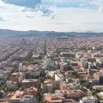 Vista aérea del distrito 22@ de Barcelona
