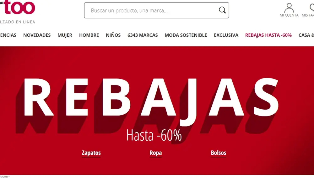 Campaña de rebajas de Spartoo