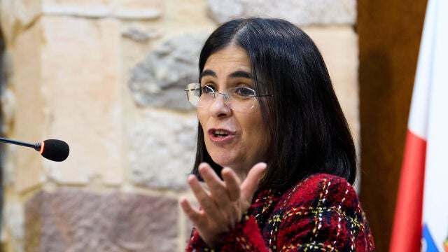 La ministra de Sanidad, Carolina Darias