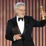 Steven Spielberg, Mejor Director en los Globos de Oro por "Los Fabelman" (Rich Polk/NBC via AP)