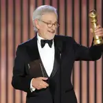 Steven Spielberg, Mejor Director en los Globos de Oro por &quot;Los Fabelman&quot; (Rich Polk/NBC via AP)