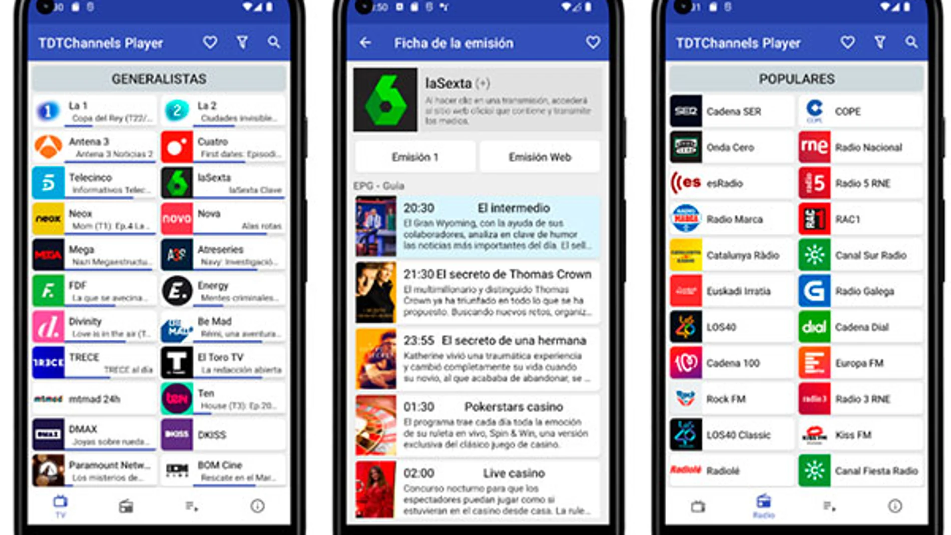 España TV TDT en directo - Aplicaciones en Google Play