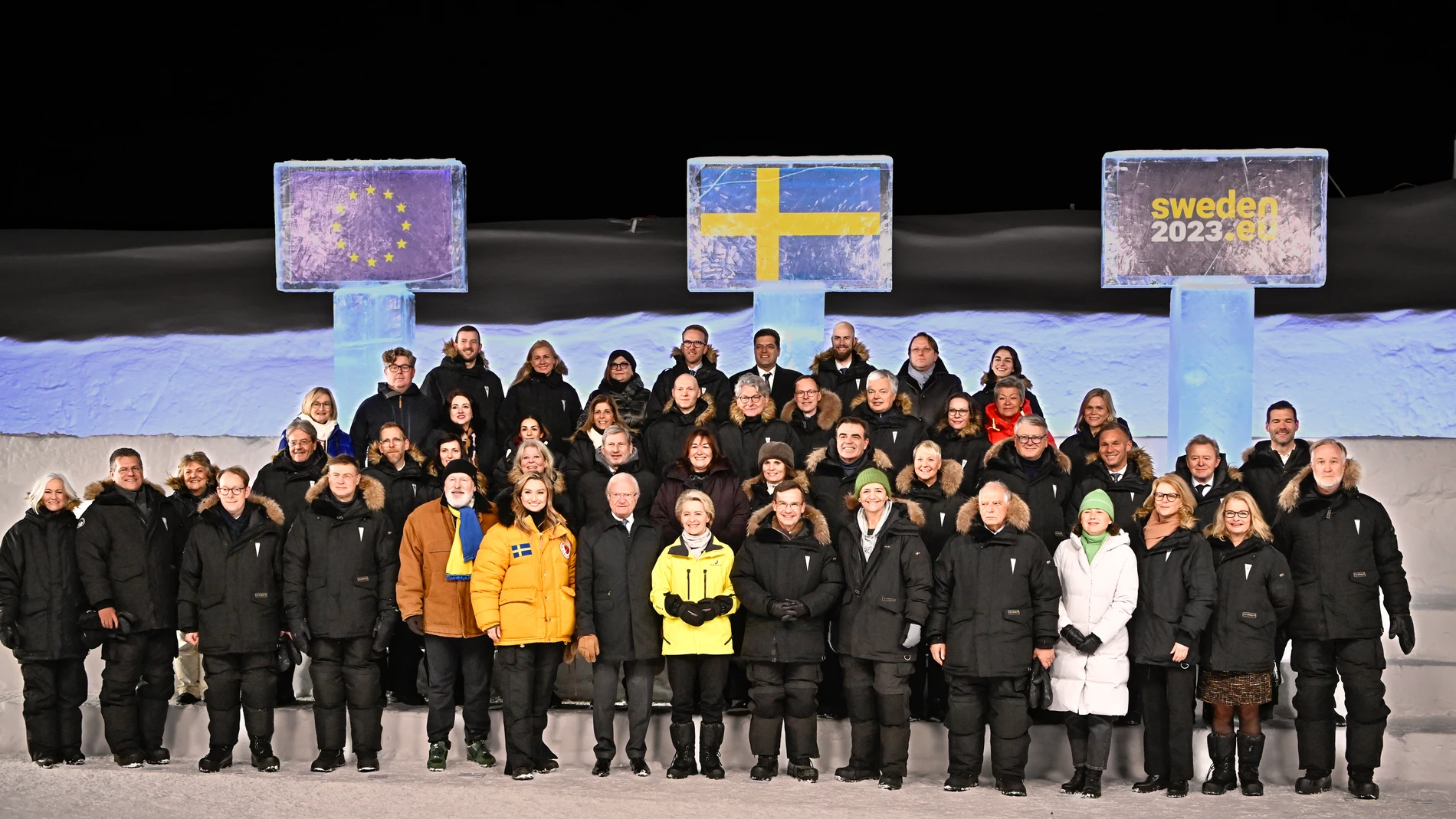 Reunión entre la Comisión Europea y el Gobirno sueco en la ciudad ártica de Kiruna
