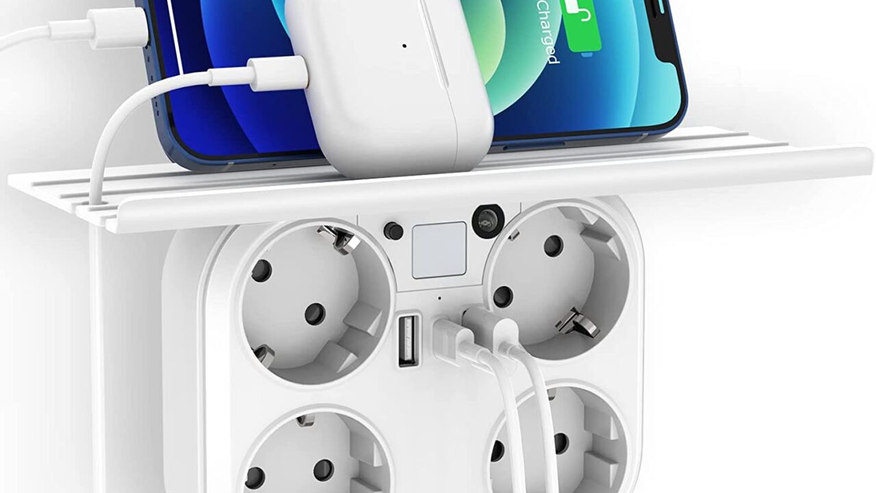 El increíble ladrón enchufe USB 7 en 1 que permitirá cargar todos tus ...