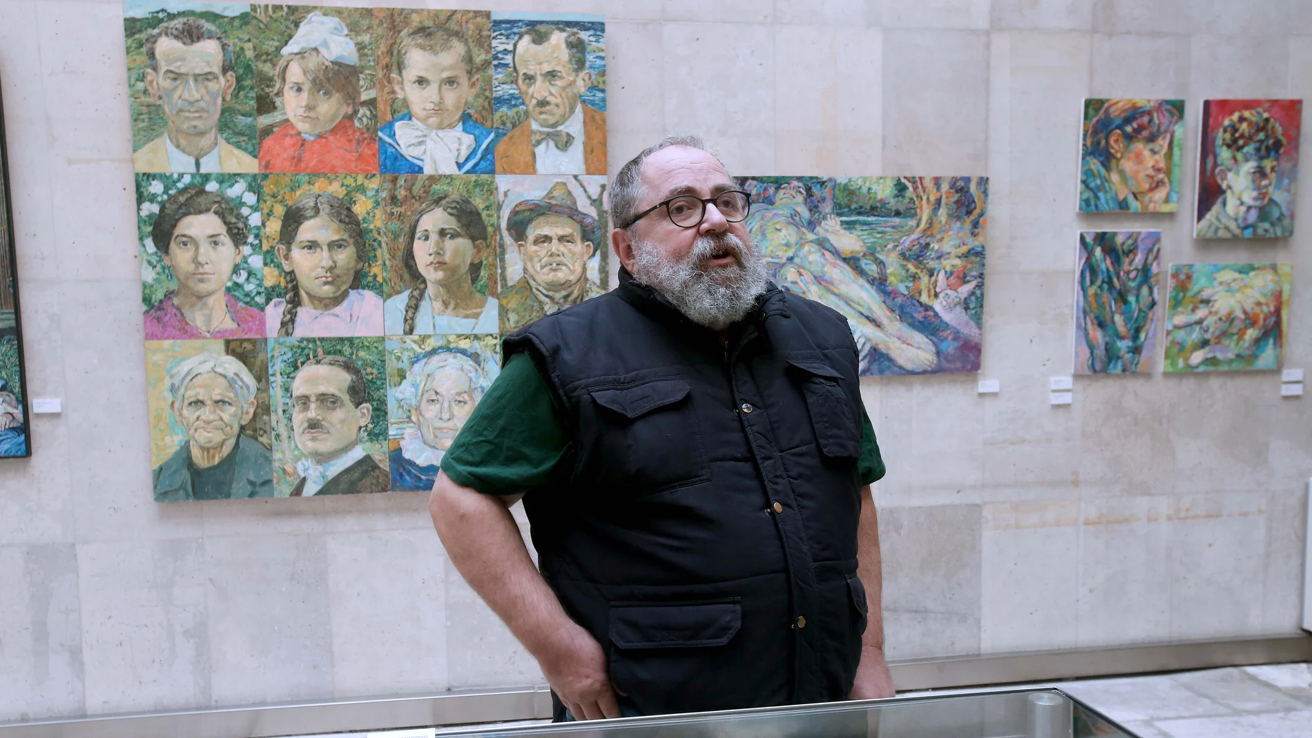 El Museo de la UVa inaugura una exposición con la obra pictórica del artista y profesor Pablo Sarabia Herrero