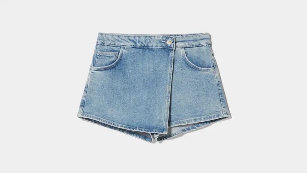 Skort denim confort