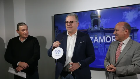 Jesús María Prada durante la presentación de su candidatura
