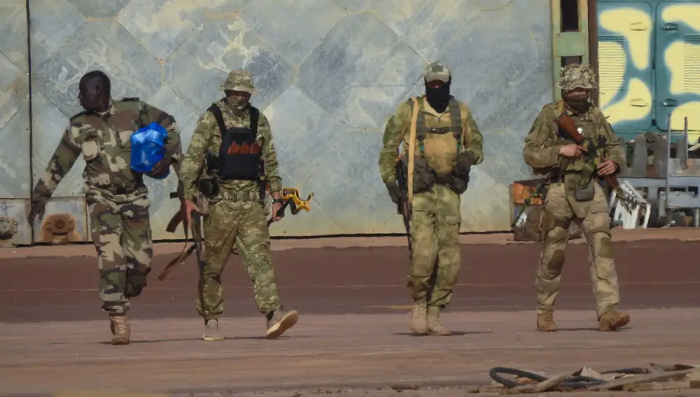 Mercenarios rusos en el norte de Mali.