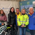 La delegada del Gobierno de España en Castilla y León, Virginia Barcones, visita Pingüinos