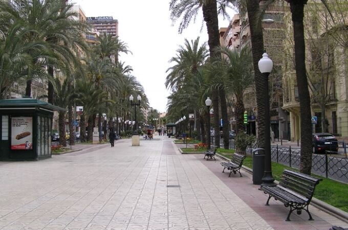 Imagen de la avenida Doctor Gadea de Alicante