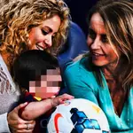 Shakira y Monserrat, la madre de Gerard Piqué