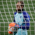 Jan Oblak con el Atlético de Madrid.