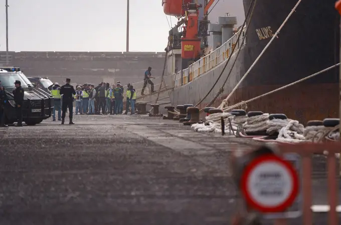 Interceptado un carguero con 4.500 kilos de cocaína cerca de Canarias 