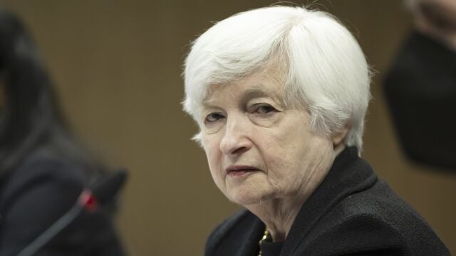 La secretaria del Tesoro, Janet Yellen