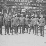 Foto de los primeros conductores de la CGA