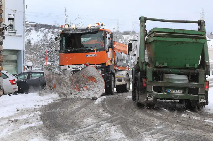 Estas son las carreteras cortadas en Castilla y León por la nieve