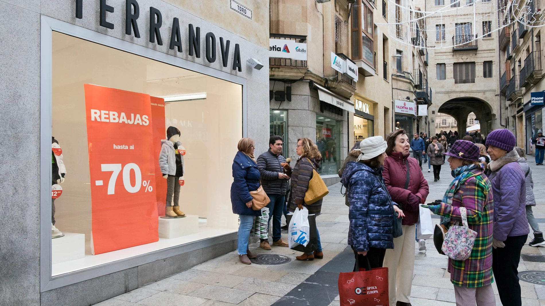 Rebajas en Salamanca