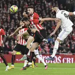 Benzema volvió a marcar al Athletic. El Real Madrid ganó en San Mamés