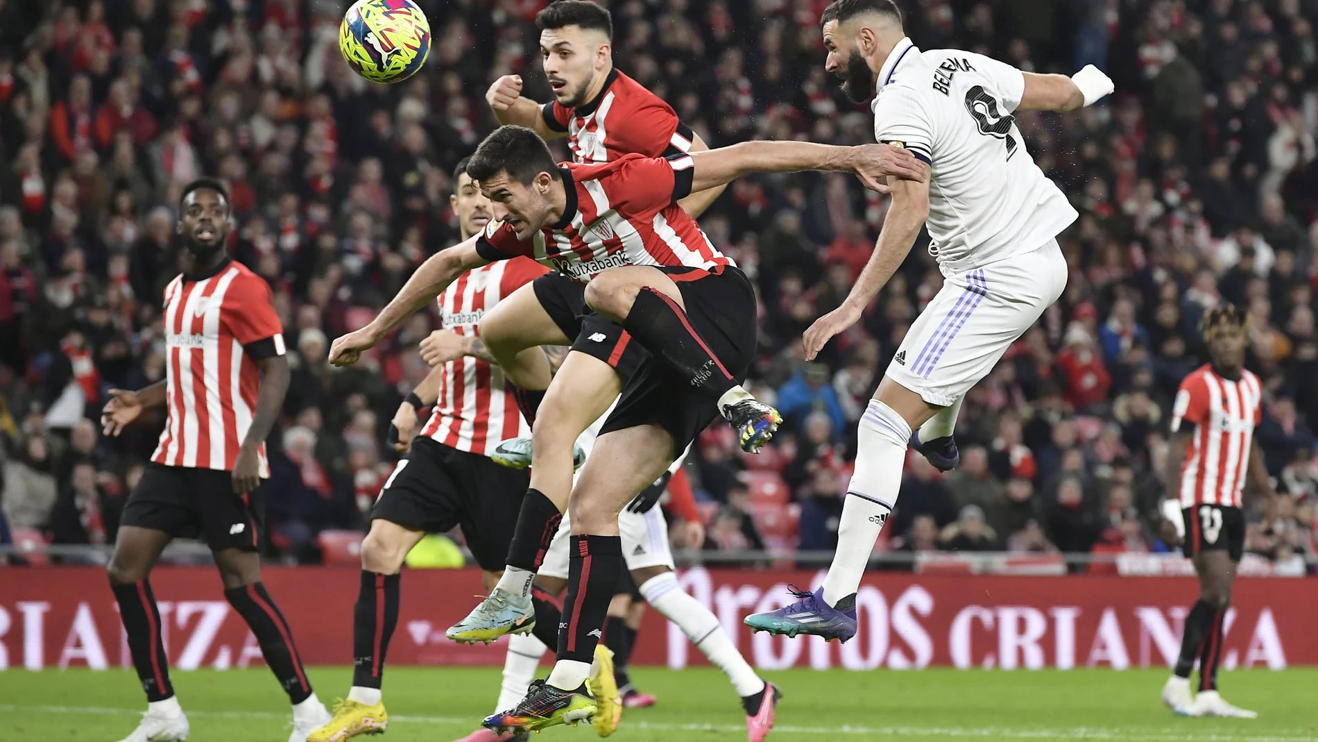 Benzema volvió a marcar al Athletic. El Real Madrid ganó en San Mamés
